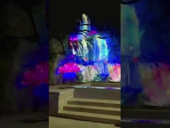 Projector de resfriamento por vento eficiente Casa folha galvanizada leve com ventilação ideal