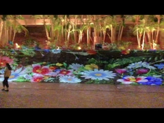 Resistente ao pó, à água IP66 Caixa à água Projetor exterior