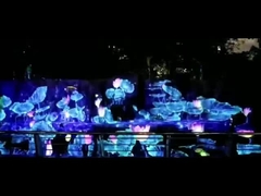 15 a 50 graus Ar condicionado Projector exterior proteção Projector gabinete de tela