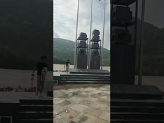 Ar condicionado exterior Projetor de habitação com sistema de arrefecimento do ventilador