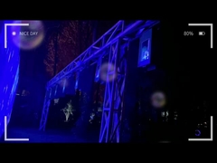 Casa do projetor de arrefecimento eólico